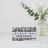Een geweldig fietsontwerp visitekaartje (Staand voorkant)