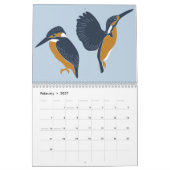 Een geweldig jaar geïllustreerd kalender (Feb 2027)