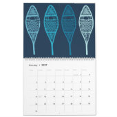 Een geweldig jaar geïllustreerd kalender (Jan 2027)