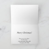 Een geweldig kerstfeest van Donald en Melania Feestdagen Kaart (Binnen)