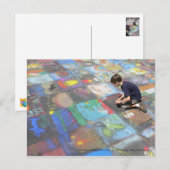 Een geweldig leven schetsen... briefkaart (Voorkant / Achterkant)