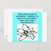 Een geweldig natuurkundig ontwerp briefkaart (Voorkant / Achterkant)