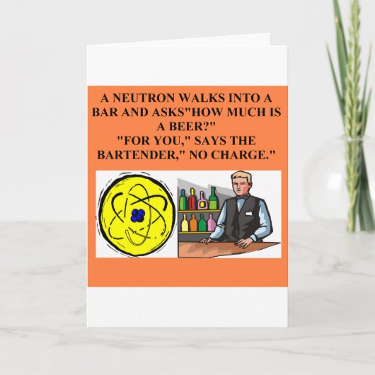 Een geweldig natuurkundig ontwerp kaart (Voorkant)