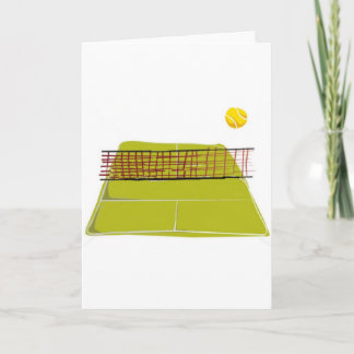 Een geweldig Tennis Court Design. Wat leuk Kaart