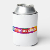 Een geweldig Triathlon cadeau voor je vriend of fa Blikjeskoeler (Blikje Voorkant)