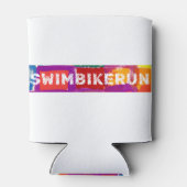 Een geweldig Triathlon cadeau voor je vriend of fa Blikjeskoeler (Achterkant)