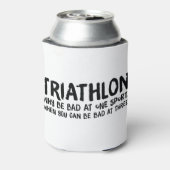 Een geweldig Triathlon cadeau voor je vriend of fa Blikjeskoeler (Blikje Achterkant)