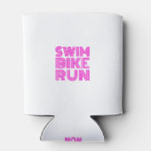 Een geweldig Triathlon cadeau voor je vriend of fa Blikjeskoeler (Achterkant)