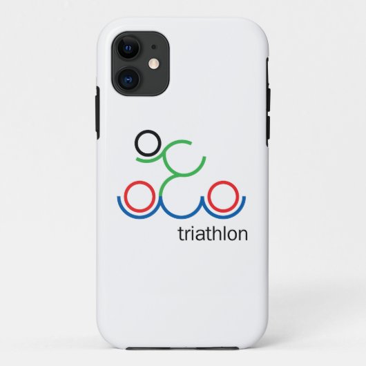 Een geweldig Triathlon cadeau voor je vriend of fa Case-Mate iPhone Case (Achterkant)