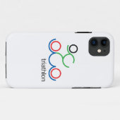 Een geweldig Triathlon cadeau voor je vriend of fa Case-Mate iPhone Case (Achterkant (horizontaal))