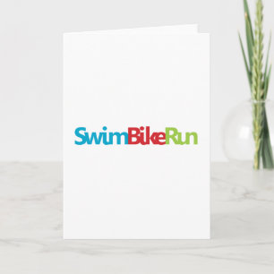 Een geweldig Triathlon cadeau voor je vriend of fa Kaart