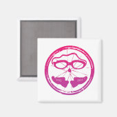 Een geweldig Triathlon cadeau voor je vriend of fa Magneet (Voorkant / Achterkant)