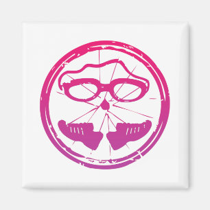 Een geweldig Triathlon cadeau voor je vriend of fa Magneet