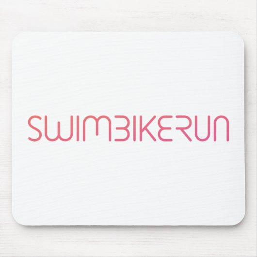 Een geweldig Triathlon cadeau voor je vriend of fa Muismat (Voorkant)