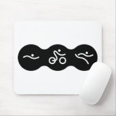 Een geweldig Triathlon cadeau voor je vriend of fa Muismat (Met muis)
