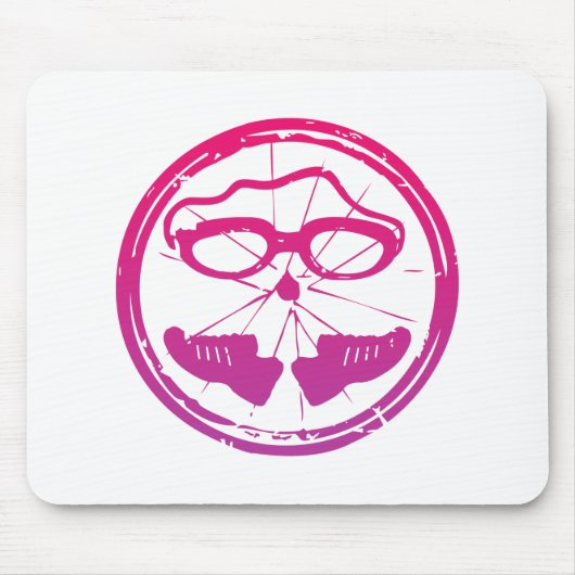 Een geweldig Triathlon cadeau voor je vriend of fa Muismat (Voorkant)