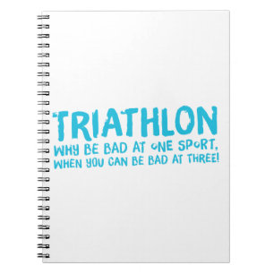Een geweldig Triathlon cadeau voor je vriend of fa Notitieboek