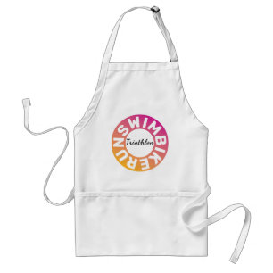 Een geweldig Triathlon cadeau voor je vriend of fa Standaard Schort