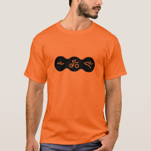 Een geweldig Triathlon cadeau voor je vriend of fa T-shirt