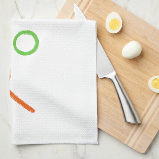 Een geweldig Triathlon cadeau voor je vriend of fa Theedoek (Quarter Fold)