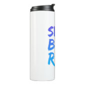 Een geweldig Triathlon cadeau voor je vriend of fa Thermosbeker (Gedraaid links)