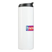 Een geweldig Triathlon cadeau voor je vriend of fa Thermosbeker (Gedraaid links)
