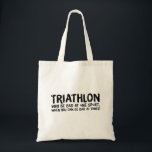 Een geweldig Triathlon cadeau voor je vriend of fa Tote Bag<br><div class="desc">Cool Triathlon-ontwerp,  gedrukt op verschillende consumentenartikelen,  voor alle sportliefhebbers,  met name triatleten,  zwemmers,  runners,  cyclers</div>