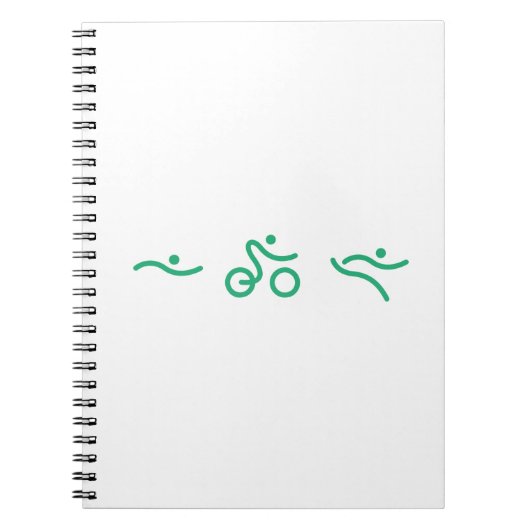 Een geweldig triatlon cadeau voor je vriend of fam notitieboek (Voorkant)