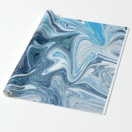 Een geweldig uitziende vloeibaar gemaakt cadeaupapier