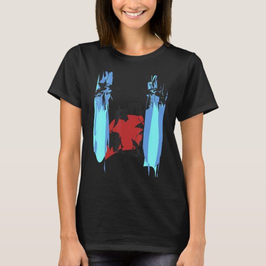 Een Geweldige Abstract gezicht 2 T-shirt (Voorkant)