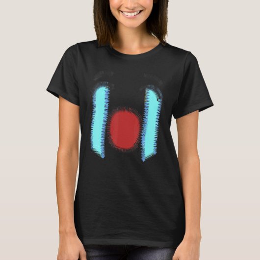 Een Geweldige Abstract gezichtspunt T-shirt (Voorkant)