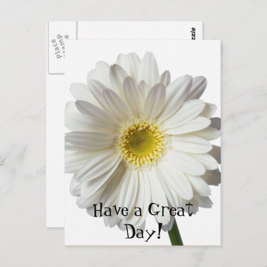 Een geweldige dag! briefkaart (Voorkant / Achterkant)