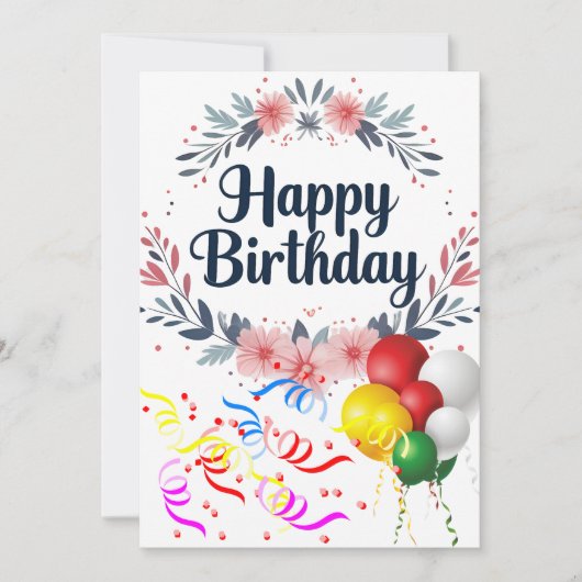 Een geweldige dag en verjaardagsfeestje (Voorkant)