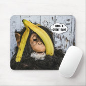 "Een geweldige dag!" Ik moet van deze schattige ch Muismat (Met muis)