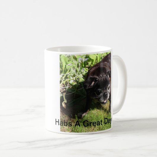 Een geweldige dag koffiemok (Voorkant rechts)