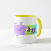 een geweldige dag, mok (Voorkant rechts)