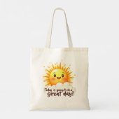 Een geweldige dag tote bag (Achterkant)