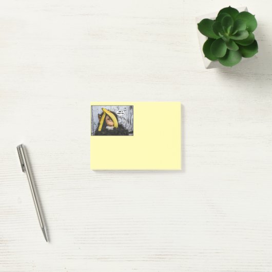 "Een geweldige dag!" van Happy Chimp Post-it® Notes (Kantoor)