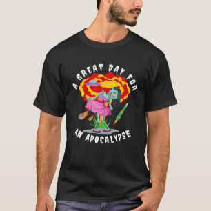 Een geweldige dag voor een apocalypse grappige Zom T-shirt