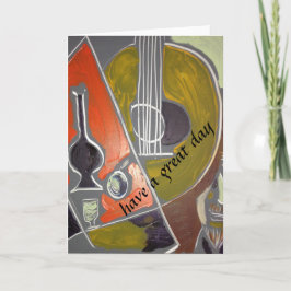 Een geweldige dag, Wenskaart, enveloppen inbegrepe Kaart