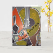 Een geweldige dag, Wenskaart, enveloppen inbegrepe Kaart (Gele Bloem)