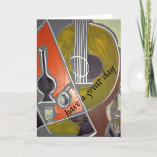 Een geweldige dag, Wenskaart, enveloppen inbegrepe Kaart