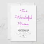 Een geweldige dank voor geweldige Casual Kantoor Bedankkaart (Achterkant)