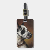 Een geweldige deen bagagelabel (Voorkant verticaal)