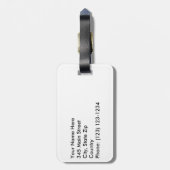 Een geweldige deen bagagelabel (Achterkant verticaal)