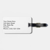 Een geweldige deen bagagelabel (Achterkant horizontaal)