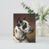 Een geweldige Deen | Carl Reichert Briefkaart (Staand voorkant)