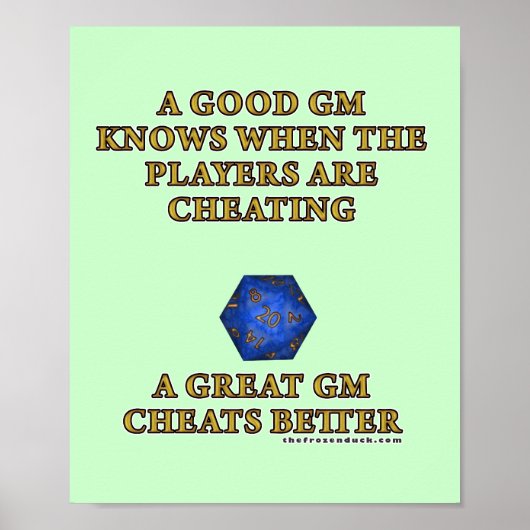 Een geweldige DM Cheats Beter Poster (Voorkant)