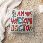 Een geweldige dokter. Bedank cadeau Kussen (Deken)