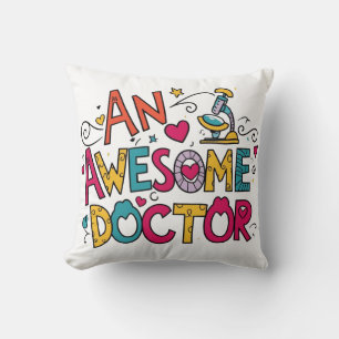 Een geweldige dokter  kussen